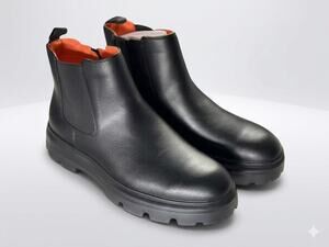 NEW! J.Ferrar JF Watts Men's Chelsea Boot Black 12M